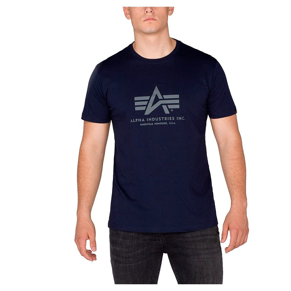 Alpha Industries Men's Basic T-Shirt, Opaque