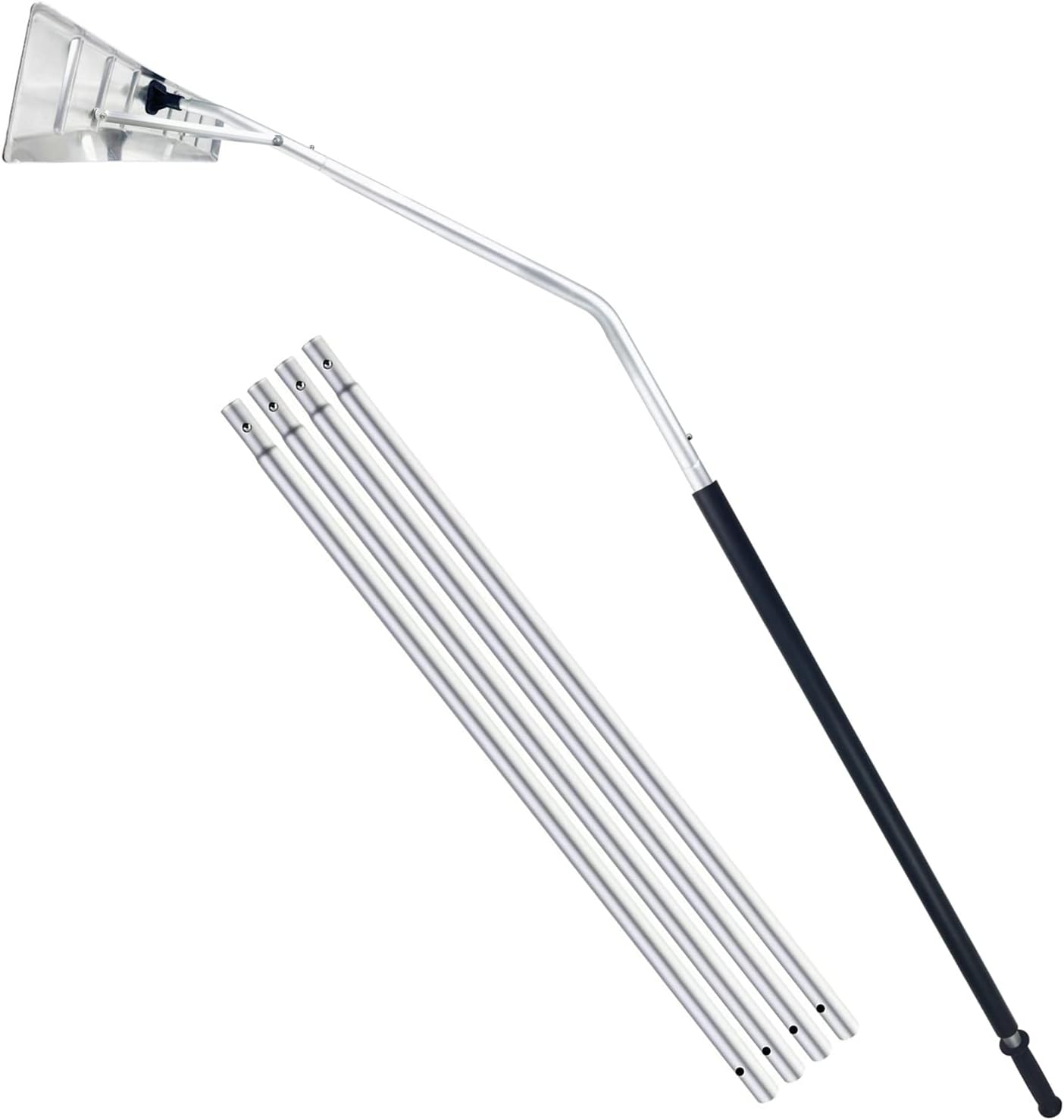 Snow Rake for Roof Snow Shovel, Length 6.6m/21.6ft Snow Removal
