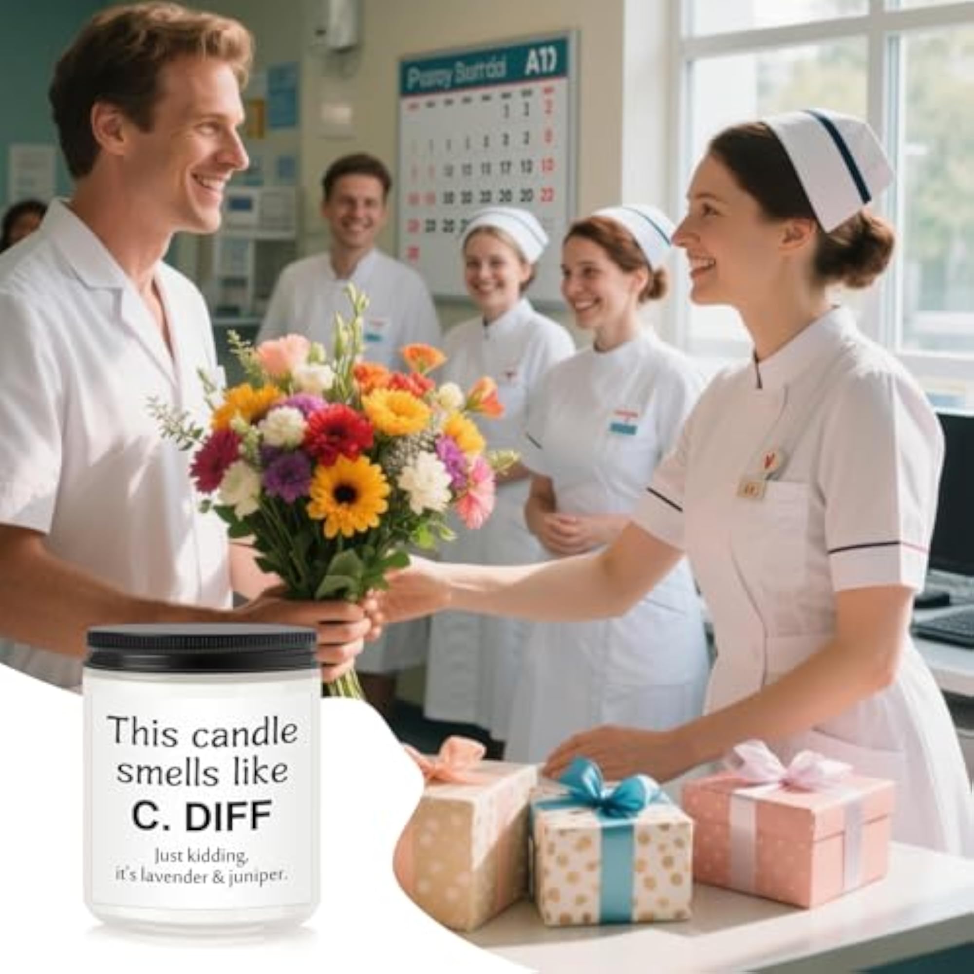 Nurse Appreciation Candle Gifts for Nurses, Funny Present