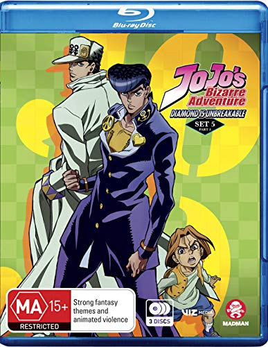 Jojo'S Bizarre Adventure Set 5 - Diamond Is Unbreakable Part 2 (Eps 21-39)