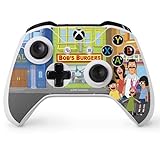 Skinit Decal Gaming Skin Compatible with Xbox One S Controller - Officially Licensed Bobs Burgers Restaurant Design