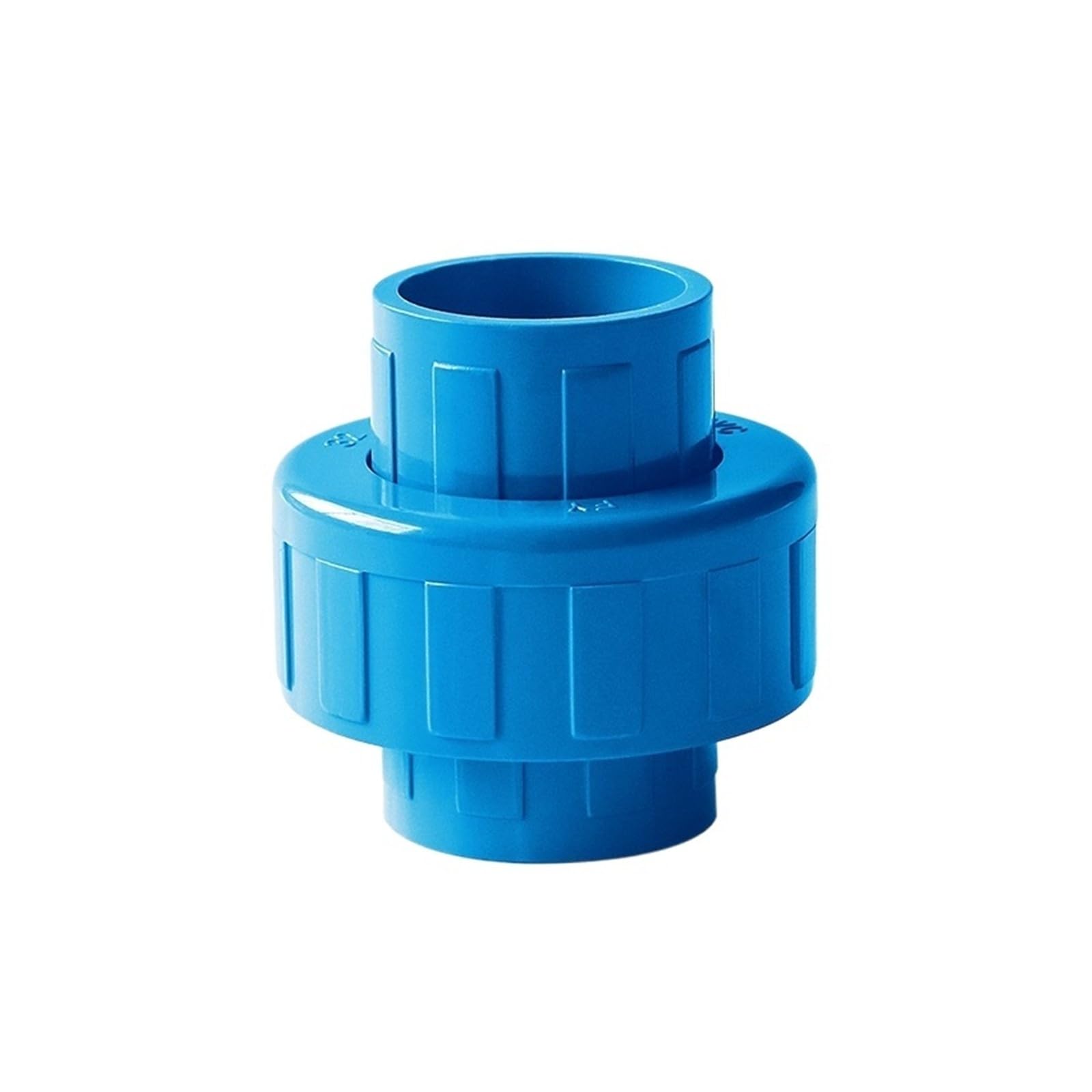 1 pz blu 20/25/32/40/50/63/75/90/110 mm PVC unione connettore tubo acqua acquario giunzioni raccordi irrigazione giardino(1 PCS,90mm)