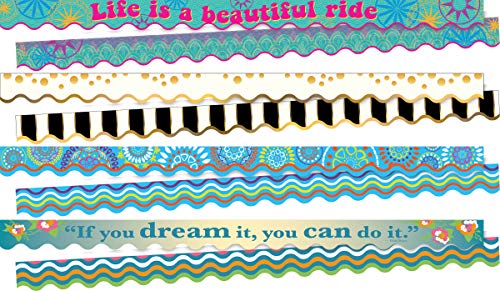 Conjunto de acabamento recortado Barker Creek Trending Designs 15...