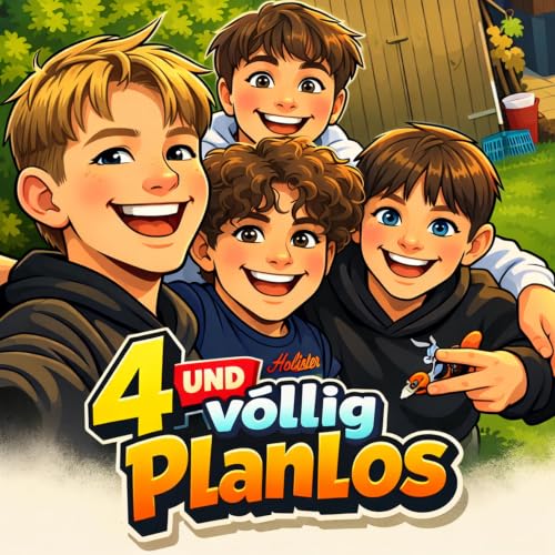 Vier und v&ouml;llig planlos cover art