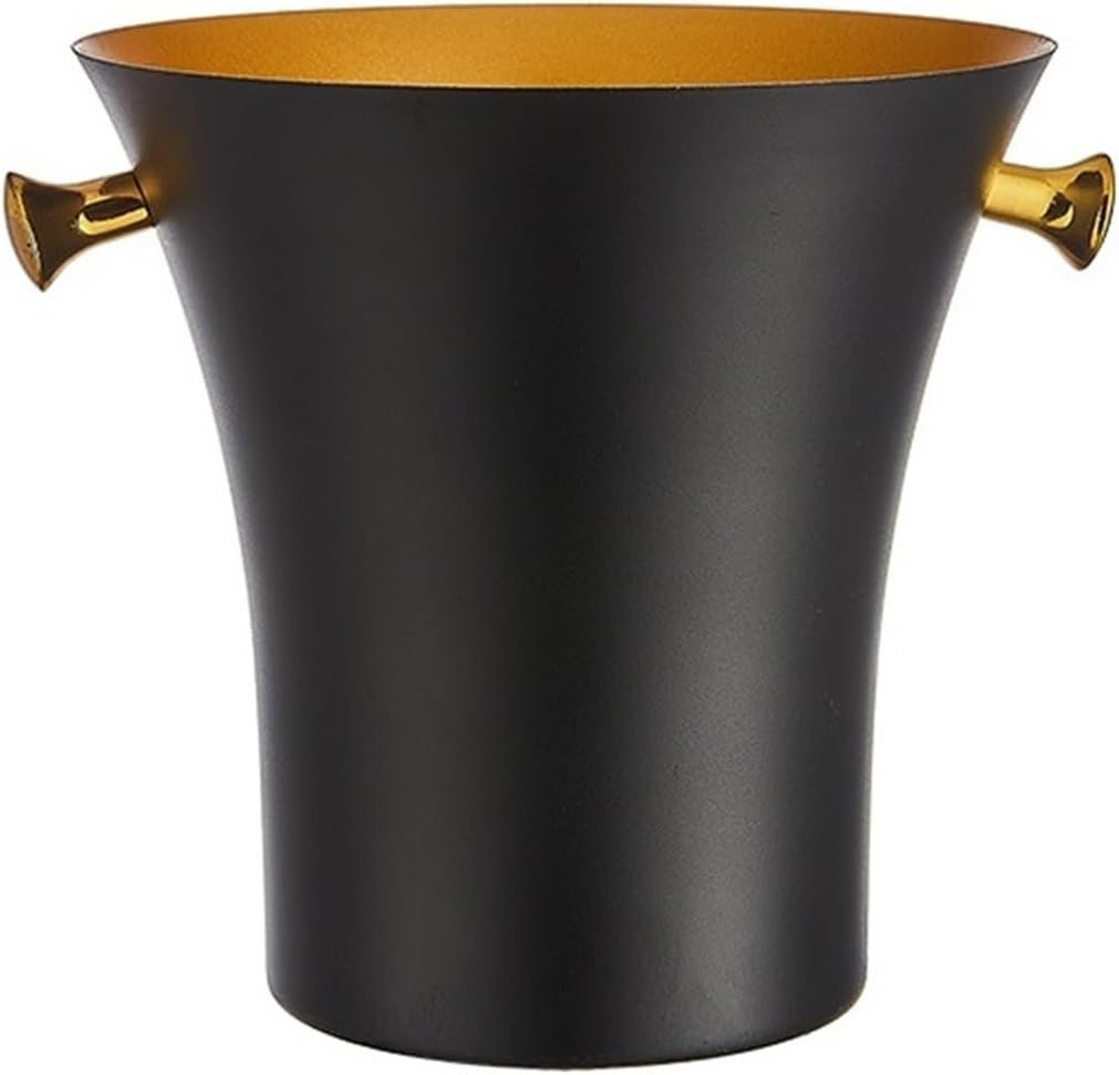 Ice Bucket Stainless Steel Thick Ice Bucket With Handle Drink For Indoor & Outdoor Party Champagne Bucket