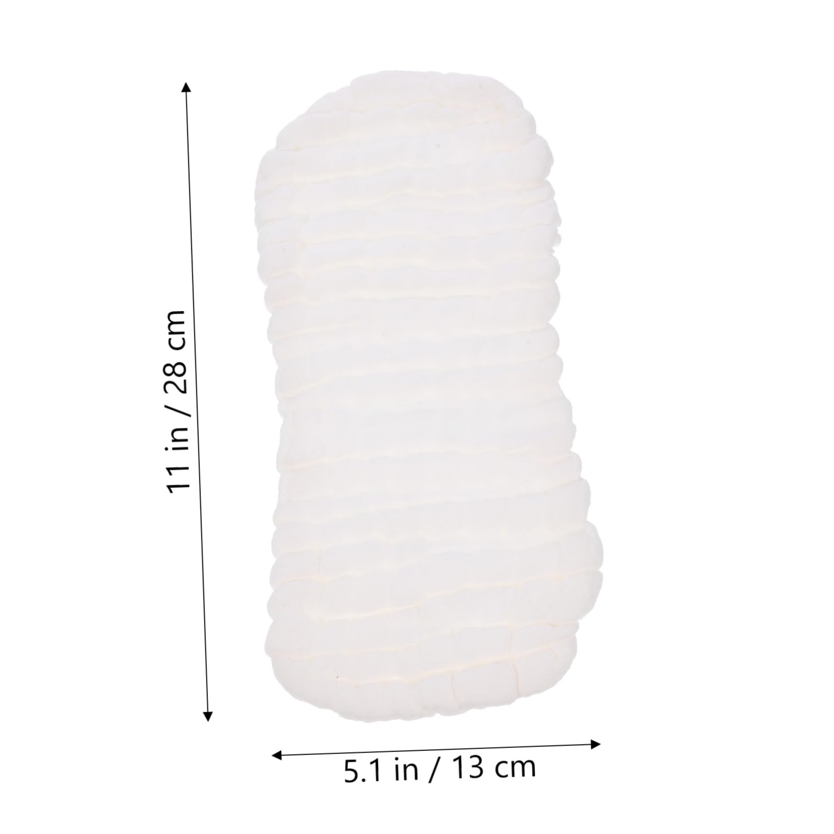 Generic 10pcs Baby Diaper Liners Newborn Cloth Inserts Cotton Liner for Diapers Overnight Washable Reusable Inserts