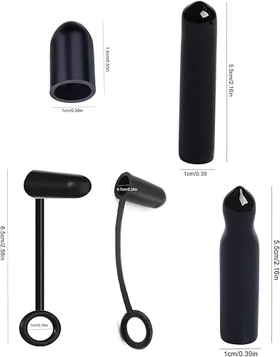 Miniatura 2 de Paquete de 20 vertedores de botellas de licor, tapa protectora contra el polvo, funda protectora para verter aceite de oliva para verter vino,