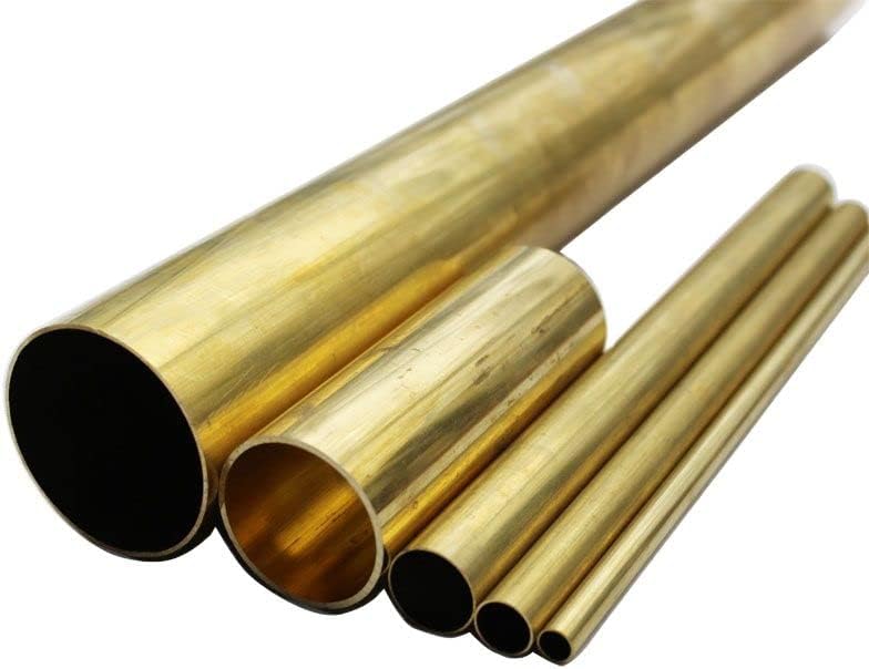 1pc Brass Tube Metal Capillary Pipe 2mm 3mm 4mm 5mm 6mm 7mm 8mm 9mm 10mm 11mm 12mm 13mm 14mm 15mm 16mm 17mm 18mm 19mm 20mm(9x0.5mm 1pc)