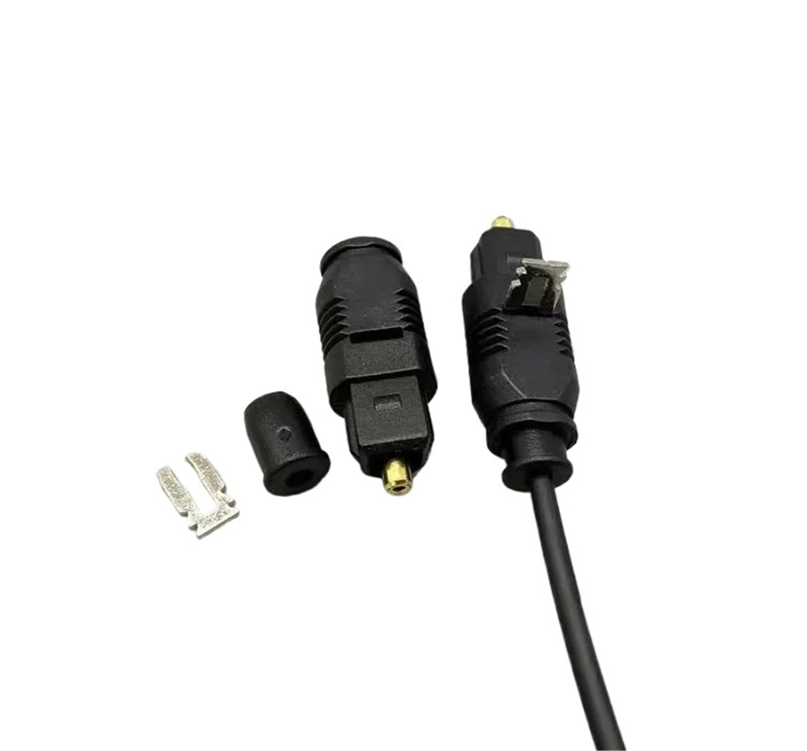 TOSLINK-Audio Connettore digitale in fibra ottica SPDIF connettore in fibra ottica attrezzatura audio, uscita amplificatore di potenza, 50 pezzi