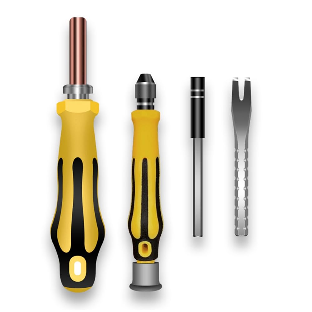 Hopbucan 70-in-1 Screwdriver Combination Mobile Phone Pin Set Special-Shaped Screwdriver Multifunctional Household Tool Set Easy to Use - Image 4