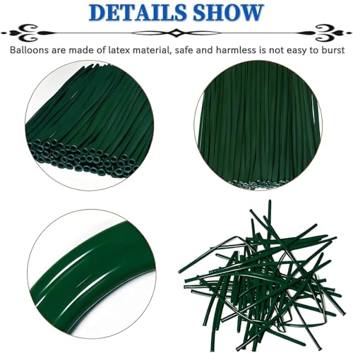 Image of Forest Green Long Balloons Premium 260 Twisting Balloons Animals Magic for Birthday Kids Wedding Party Supply 100pcs