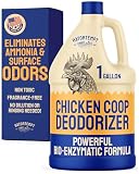 Hatortempt 1 Gallon Chicken Coop Deodorizer and Cleaner Spray, Unscented