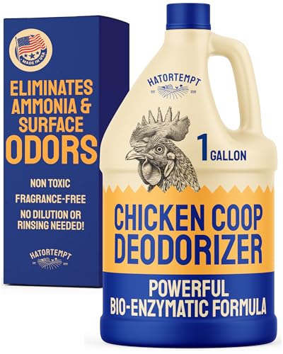 Hatortempt Chicken Coop Deodorizer & Cleaner Spray 1 Gal