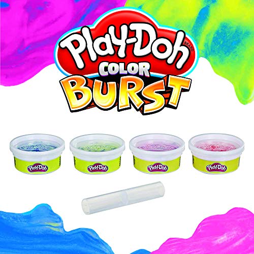 Play-Doh Lot de 4 Couleurs Hasbro E6966 pâte à modeler - 3