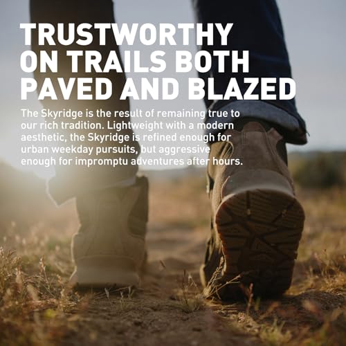 Danner Skyridge Hiking Boots for Men - Waterproof, with Durable Suede & Cotton Ripstop Upper, Breathable Lining, Comfort Footbed & Traction Outsole3