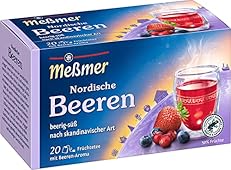 Meßmer Ländertee | Nordische Beeren | 20 Teebeutel | Glutenfrei | Laktosefrei | Vegan