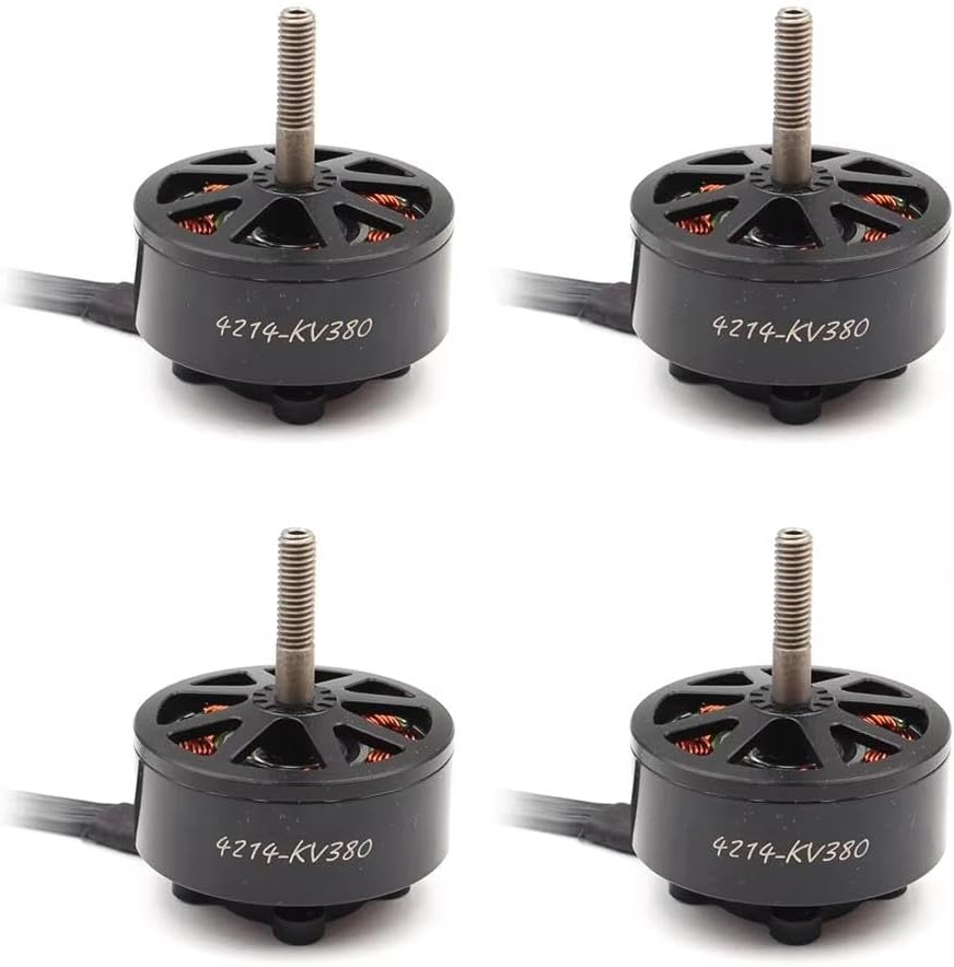 SPARKHOBBY X4214 4214 380KV 6-8S Lipo UAV Brushless Motor for 13inch X-Class RC FPV Racing Drone Long-Range Flight Airplane Part (4214 4PCS)