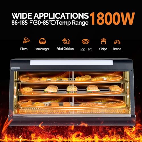 Commercial Food Warming Display Cabinet