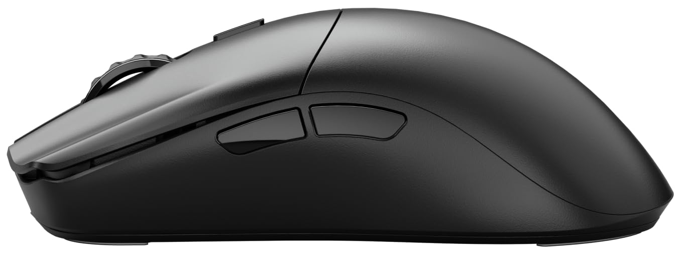GLORIOUS Gaming Series 2 PRO mysz gamingowa - 55g. częst. odpyt. 8K, czujnik 26K, optyczne przełączniki, mysz e-sportowa dla PC, Ster. palcami/dłonią - Czarna - 2.4 GHz Wireless