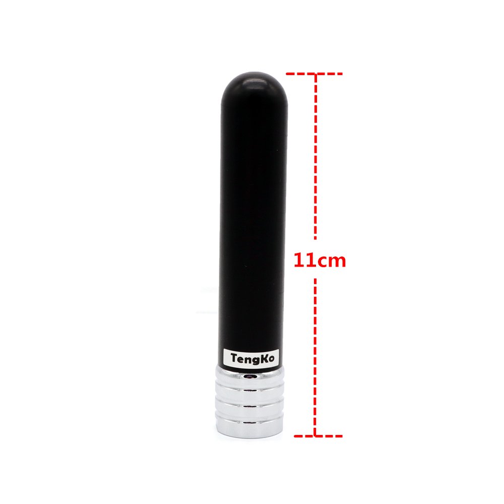 NL-310 Dualband 136-174 & 400-480 MHz 2,15/3,0 dBi 100Watt Mobile Antenne für Mobilfunk-Transceiver Autoradio mit 5 Meter RG-58 / U Koaxialkabel Magnethalterung