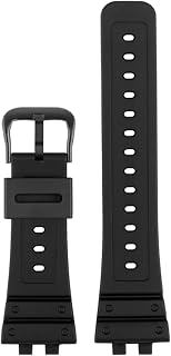 Resin Strap for Casio G-Shock GMW-B5000 Stainless Steel Hoop Black Rubber Replacement Bracelet Band Resin Strap Watch Accessorie