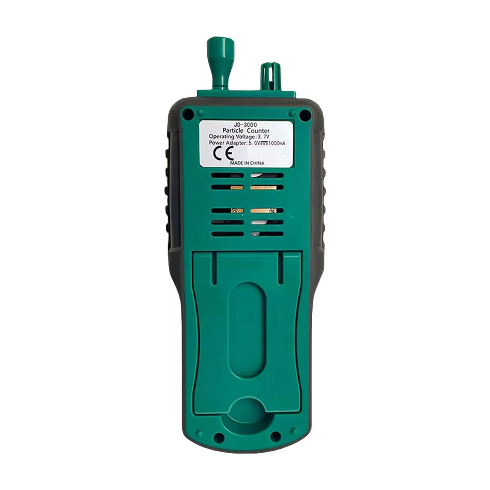 Contador de partículas de aire de alta precisión adecuado para PM2.5 y PM10 con interfaces fáciles de usar y probador de aire industrial de construcción ABS