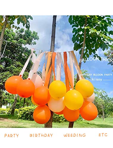 Harry Zone 72 Pcs Orange Thick Latex 12" Balloons For Decoration #TOP1