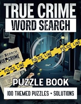 True Crime Word Search Book: 100 Puzzles Killer Activities for True Crime Fans