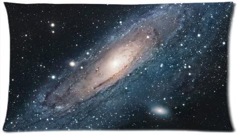 Mysterious Universe Space Series Nebula Asteroid Stars Cosmic Dust Custom King Size Bed Pillowcase DIY Pillowslips Roomy in Size 20 x 36 Inch
