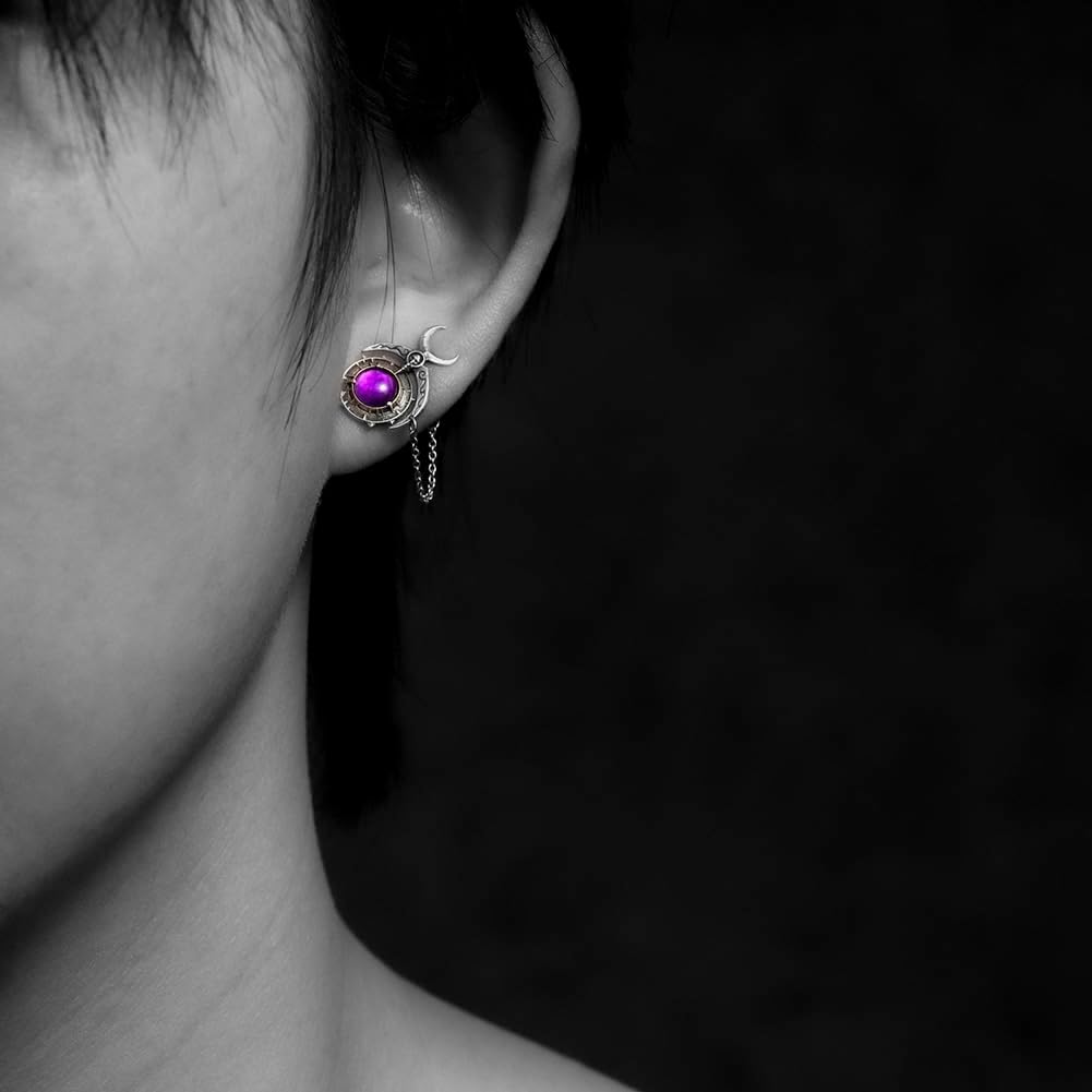 Starforged Warhammer 40K Fane of Slaanesh Earring Chaos Space Marine Men‘s Jewelry Accessories