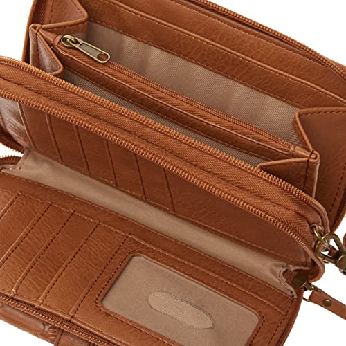 The Sak Womens Sequoia Extra Large Smartphone Crossbody, Tobacco Floral Embossed Ii, One Size Us #TOP4