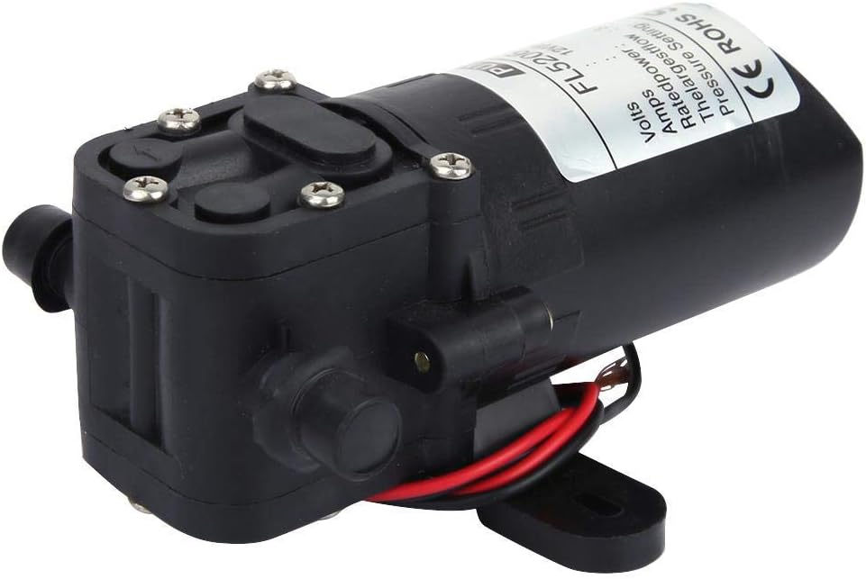 36W Diaphragm Pump, Mini Double Straight Tube Agricultural Electric Diaphragm for High Pressure Spray Equipment, Agricultural Sprayer(DC12V)