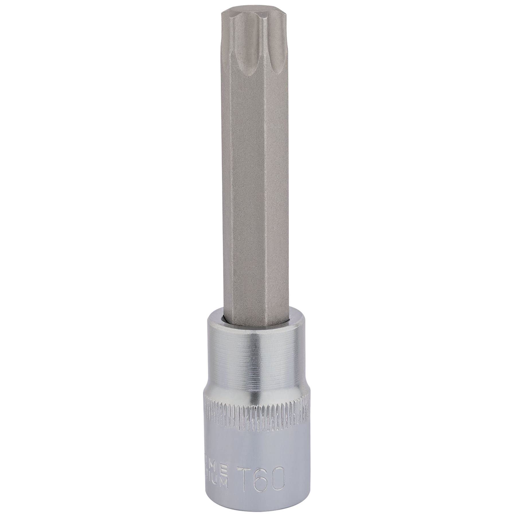 Draper 16324 Draper TX-STAR Socket Bit 1/2"" Sq Dr T60 x 100mm
