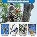 MAHOOMMAKH Tree Climbing Spikes, Tree Climbing Gear with Adjustable Climbing Belt- Tree Climbing Equipment for Tree Work, Picking Fruit, Outdoor