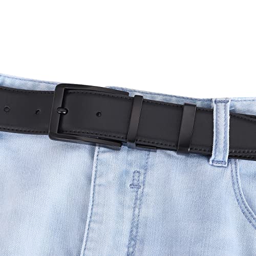 Belt Loop Keeper Stainless Steel Brass Alloy Men's Belt Buckle Fits 1 3/8" (35mm)-1.5" (40mm) Belt Buckle Belt4
