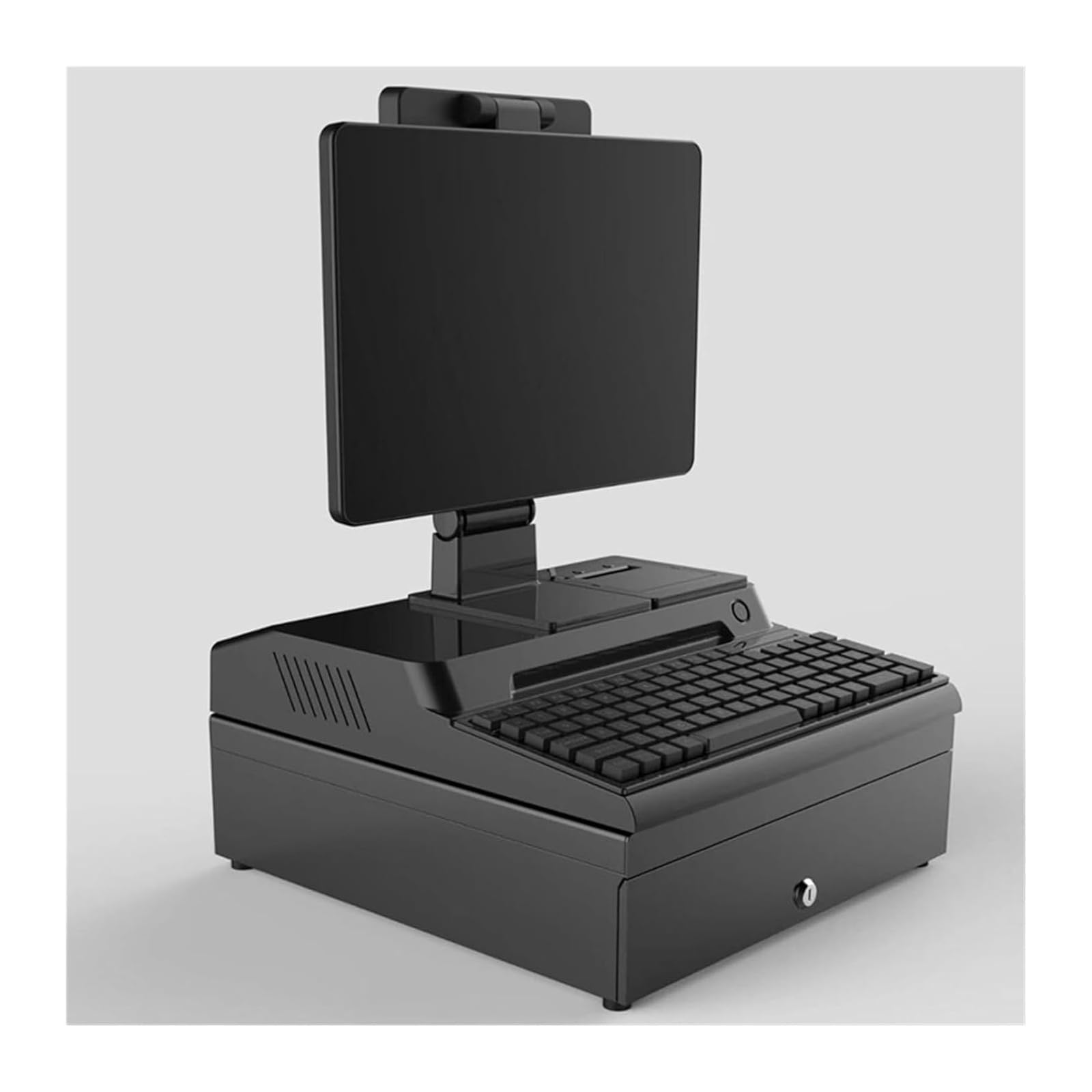 Écran Tactile de 14,1 Pouces, Caisse enregistreuse, Clavier, Imprimante 58mm Intégrée, Pack Complet, Ordinateur de Point de Vente, Point de Vente d'Usine, Caisse enregistreuse pour