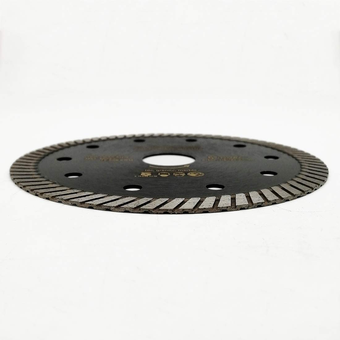 SHDIATOOL Disco Diamantato 5 Pezzi 125mm Super Sottile Turbo Lama per Porcellana Piastrella Ceramica Granito Marmo