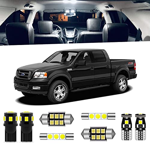 Kit de luces LED interior 13 piezas para Ford F-150 miniatura 1