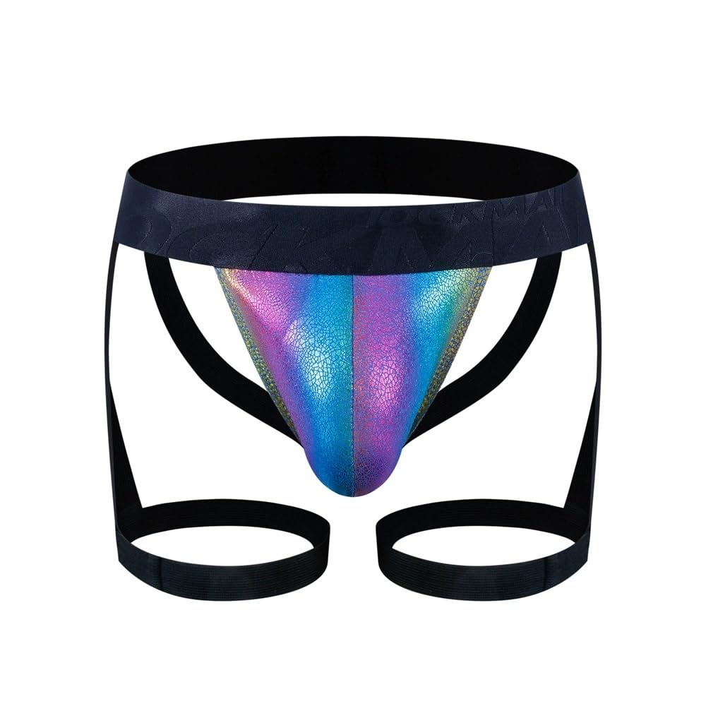 panteasy Men's Luxe Iridescent Jockstrap | Fashion Support & Modern Style-picture-5