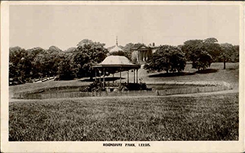 Roundhay Park Leeds, England Original Antique Postcard