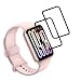 Banuyaw für Xiaomi Smart Band 9 Pro Displayschutz, für HD Clear Schutzfolie Xiaomi Band 9 Pro Folie, Soft TPU Panzerglasfolie mit 2 Stück Bläschenfrei Schutzglas