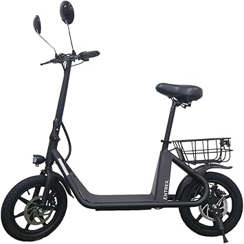 Amazon Co Jp 電動バイク 原付バイク 折りたたみ 折り畳み スクーター 14インチ 1人乗り フル電動 公道走行可能 Ledライト デッキ 広い 原付 Ridam Evスクーター かっこいい スタイリッシュ 原動機付自転車 原チャリ ブラック スポーツ アウトドア