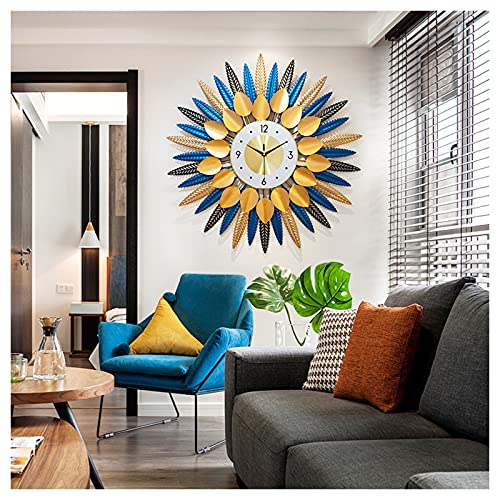 Grande horloge murale silencieuse pour habiller un grand mur