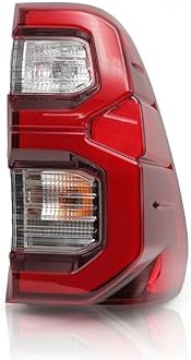 Rear LED Tail Light Assembly Back Brake Lamp Warning Replacement Light For Toyota Hilux Revo Rocco SR5 2020 2021 2022 2023 2024 (Right)