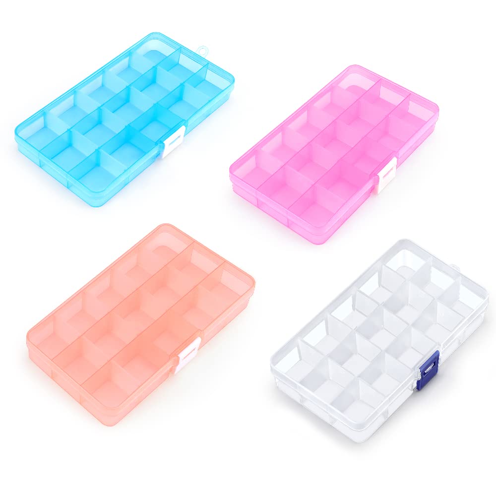 Opret 4 Pcs Bead Storage Box - Image 2