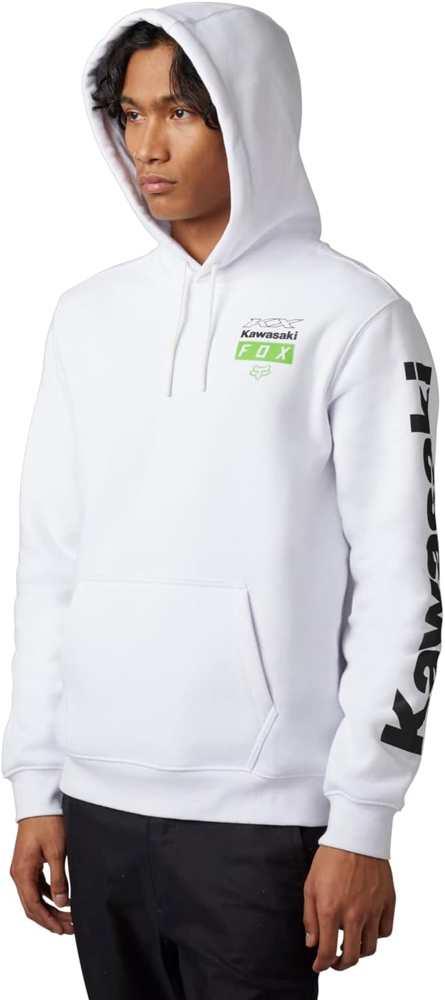 Fox Racing mens Fox X Kawi Pullover Fleece Hoddie - Image 3