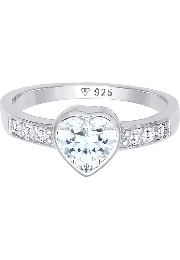 Elli - Anillo de plata de ley, talla 14 (17,2 mm)