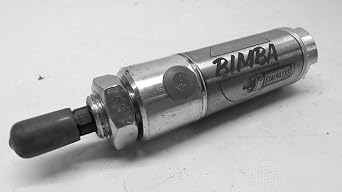 BIMBA 121-D 1 INCH Stroke, 1-1/4 INCH BORE, 12 Series, AIR Return, Double Acting, Front Nose MOUNTING, Original LINE, Pneumatic Cylinder