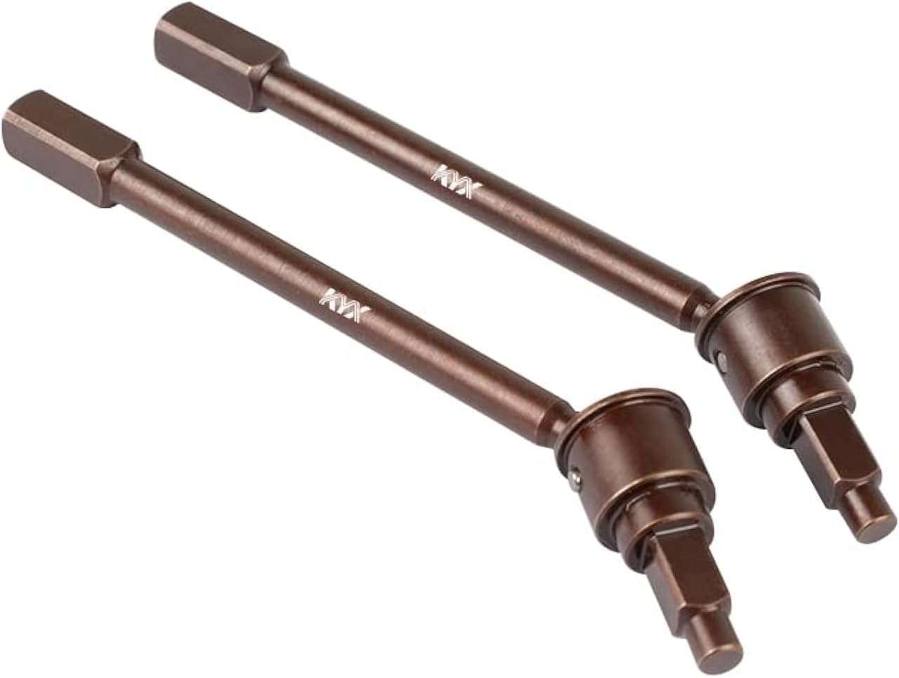 KYX Racing Hard Steel Front Axle CVD Drive Shaft Upgrades Parts Accessories for 1/18 RC Crawler Car Axial UTB18 Capra Unlimited Trail Buggy