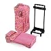 14" - 15" Inch Doll Accessories | Doll Travel Carrier Backpack Case, with Heavy duty Trolley, Storage Pockets and Removable Baby Doll Bed | Fits American Girl Wellie Wishers and Bitty Baby Dolls